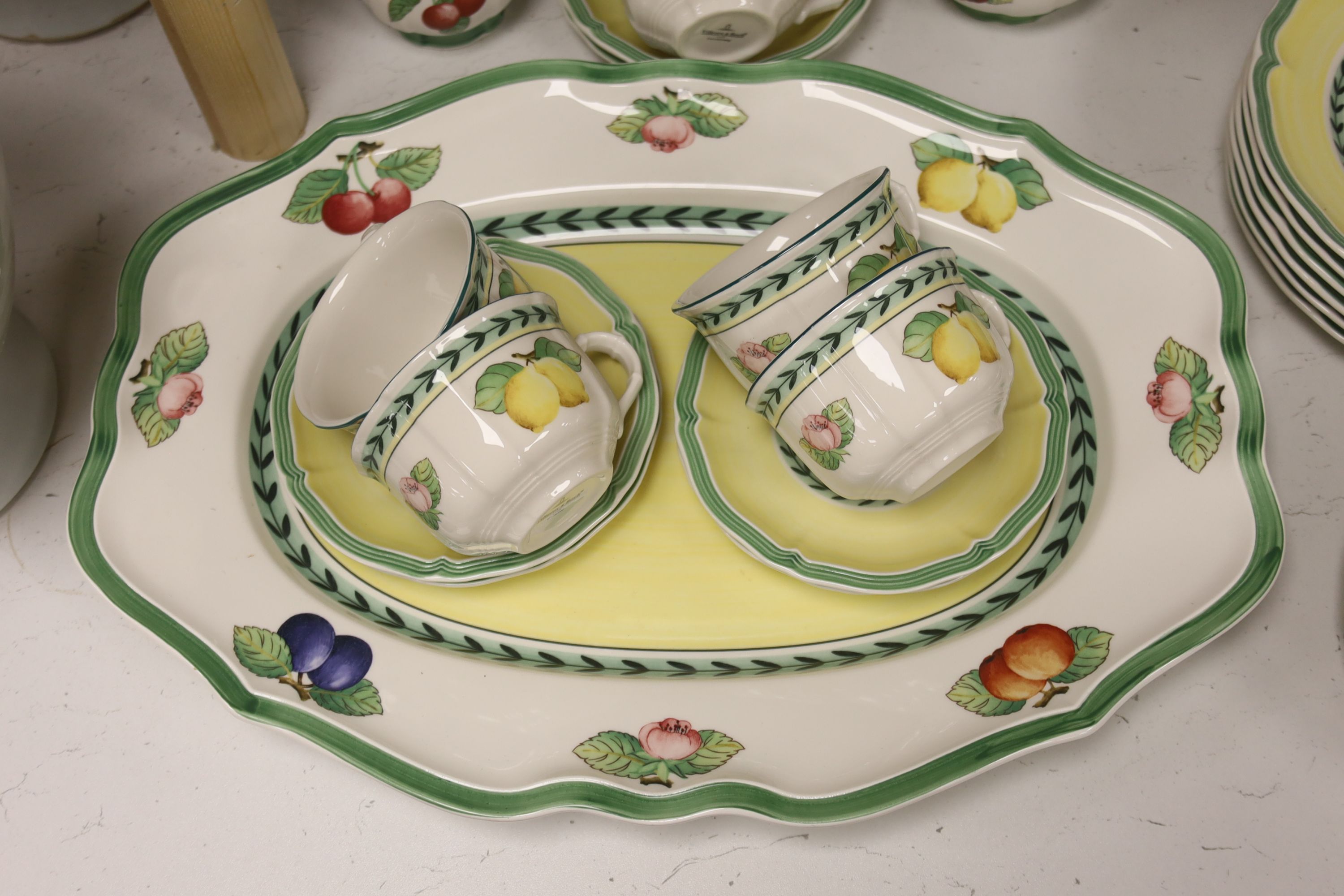 A collection of Villeroy & Boch ‘French Garden Valence’ dinner and tea wares